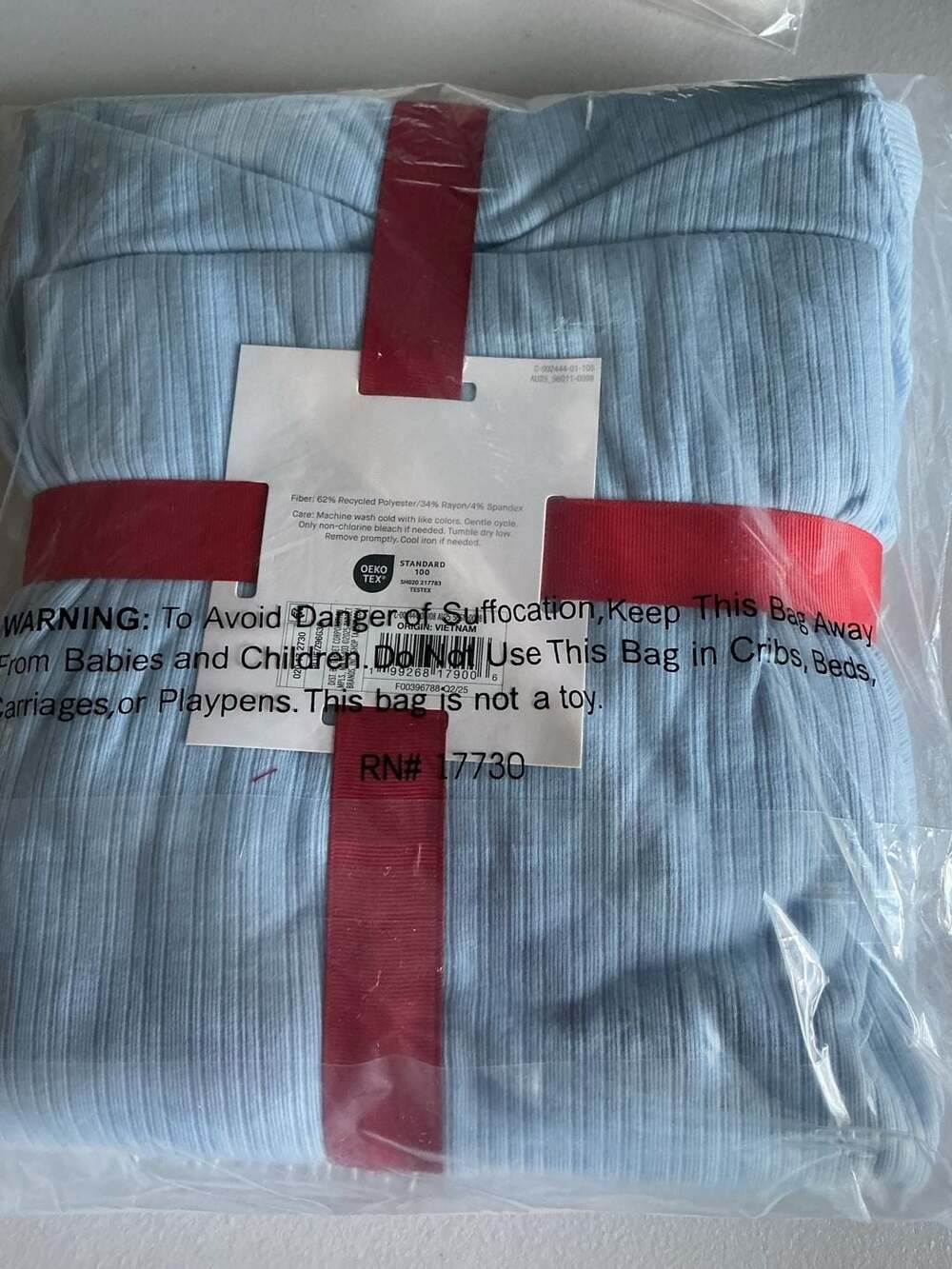 Auden Soft Ribbed Pajama Set Size 2X - Picture 4 of 4